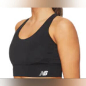 New Balance sports bra M black
